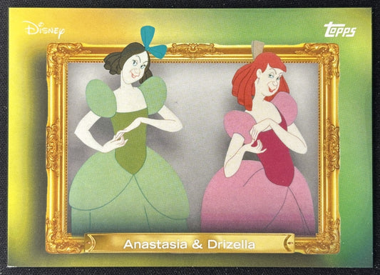 Anastasia - Drizella 2026 Topps Disney Neon Family First Non-Sports Trading Cards