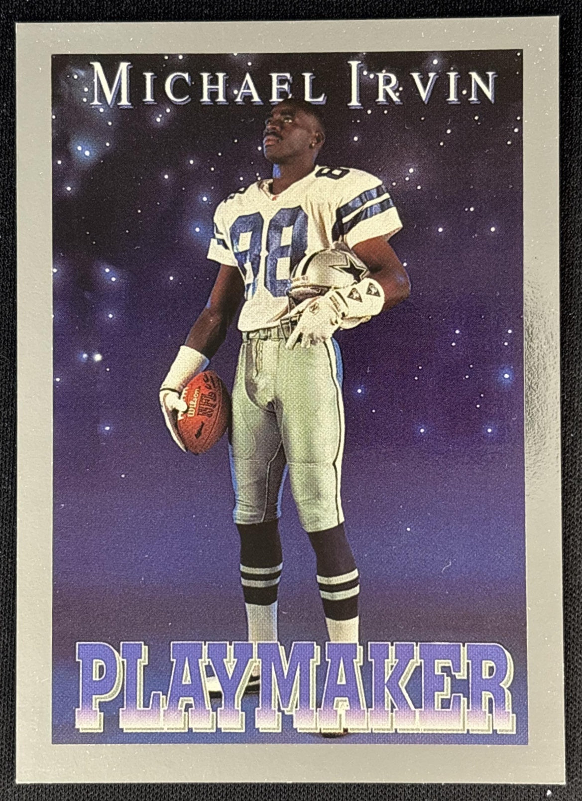 Michael Irvin 1992 Skybox Prime Time Poster Cards Cowboys