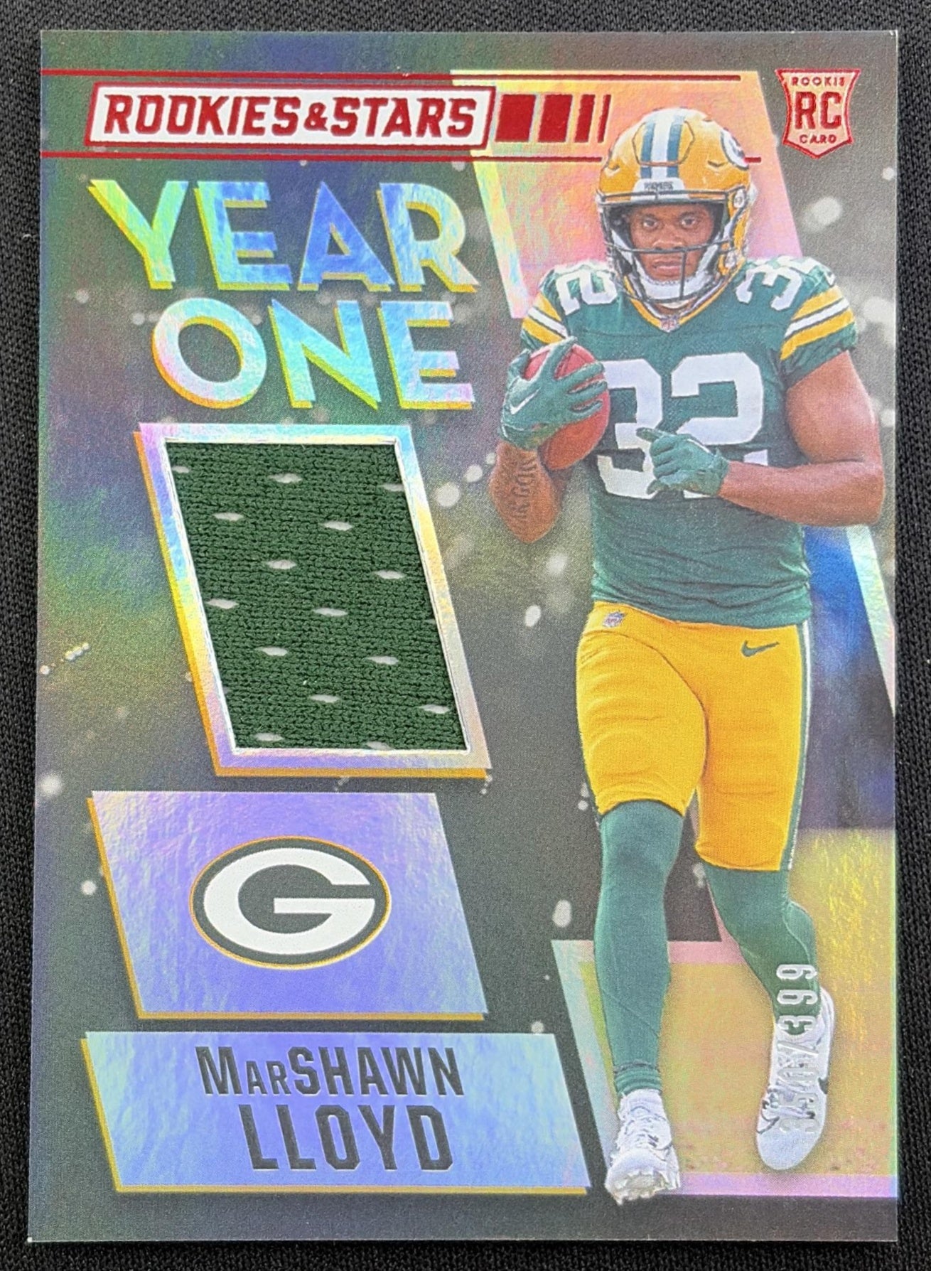 MarShawn Lloyd 2024 Panini Rookies & Stars Year One Packers