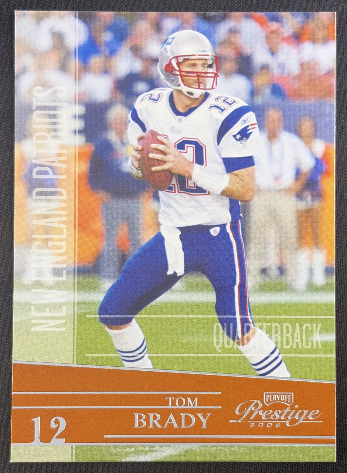 Tom Brady 2006 Playoff Prestige Patriots