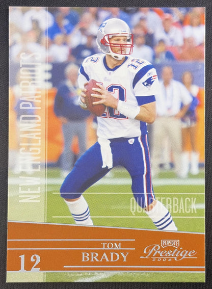 Tom Brady 2006 Playoff Prestige Patriots