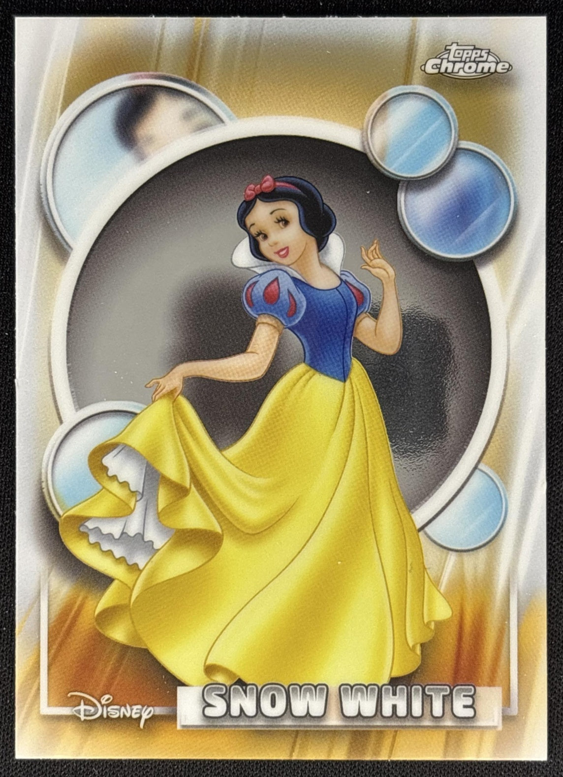 Snow White 2026 Topps Chrome Disney and the Seven Dwarfs front
