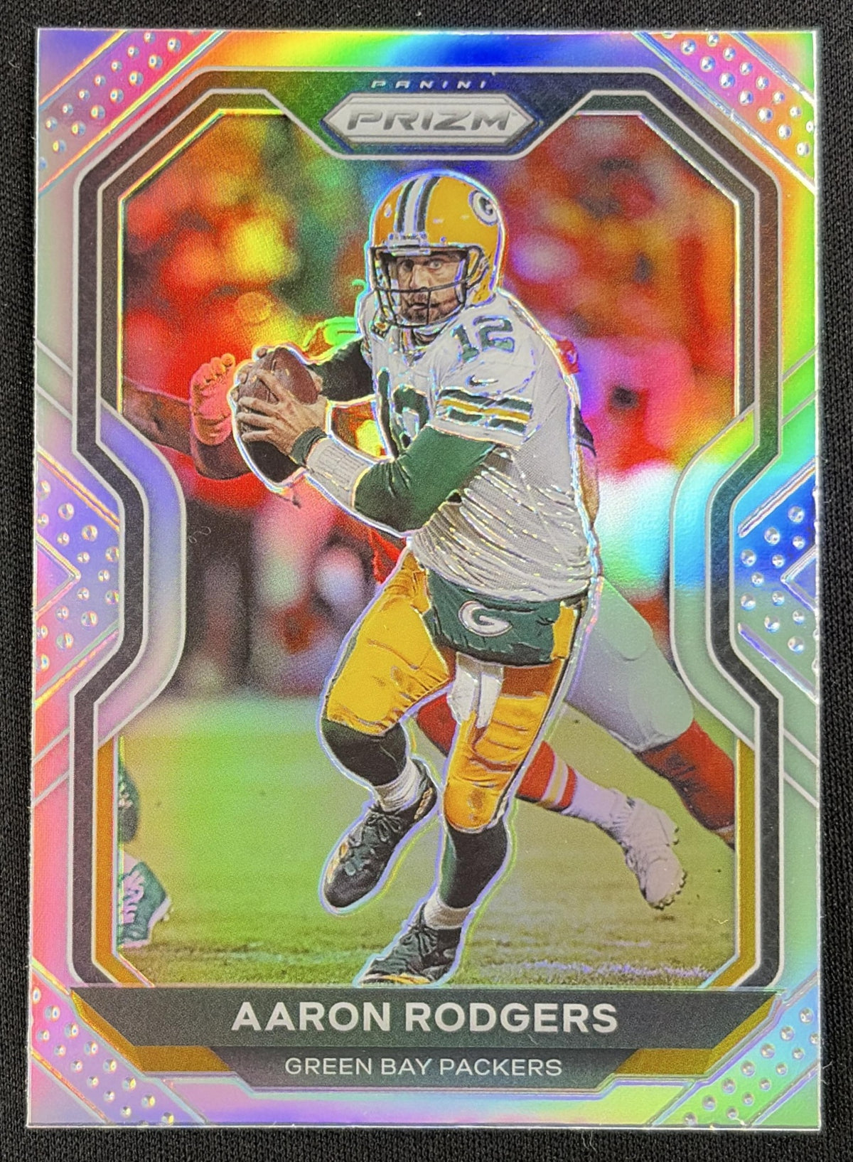 Aaron Rodgers 2020 Panini Prizm Silver Packers