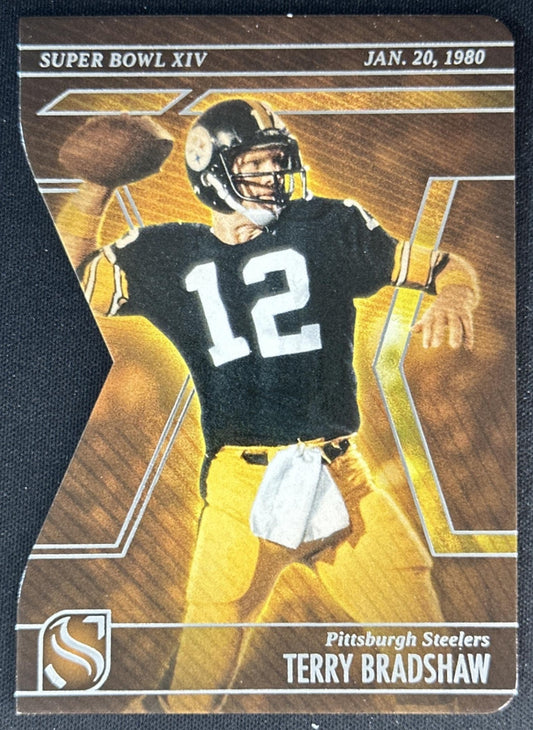 Terry Bradshaw 2025 Panini Silhouette Super Bowl Steelers
