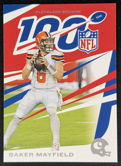 Baker Mayfield 2019 Panini Chronicles NFL 100 Browns front