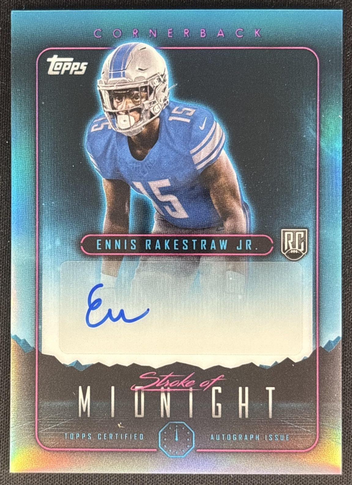 Ennis Rakestraw Jr. 2024 Topps Midnight Stroke of Auto Lions 1 Default Title Sports Trading Cards