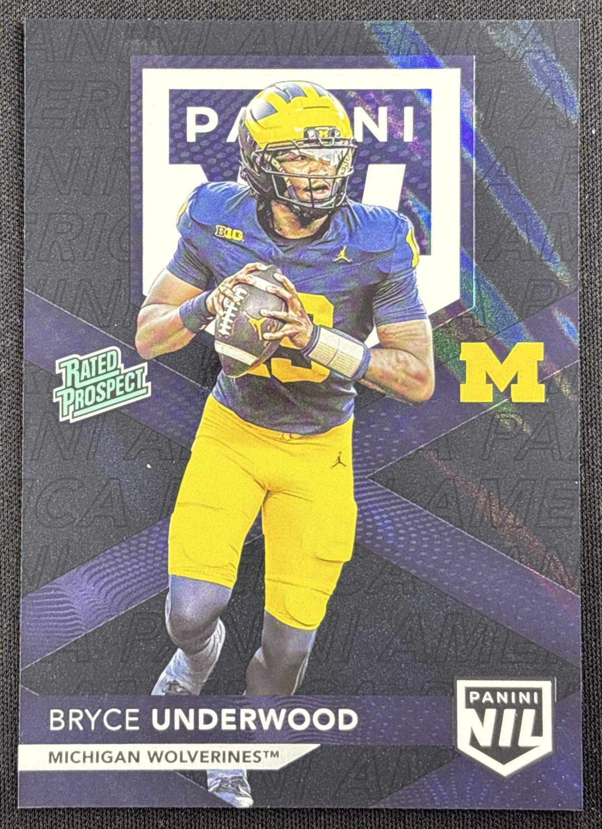 Bryce Underwood 2026 Panini NSCC Silver Pack Sports Trading Card