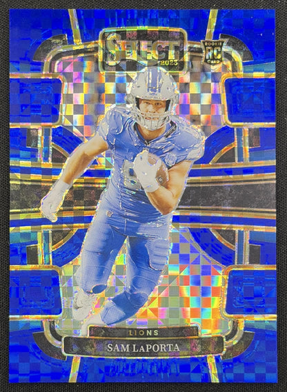Sam LaPorta 2023 Panini Select Blue Prizms /199 Lions Detroit Lions