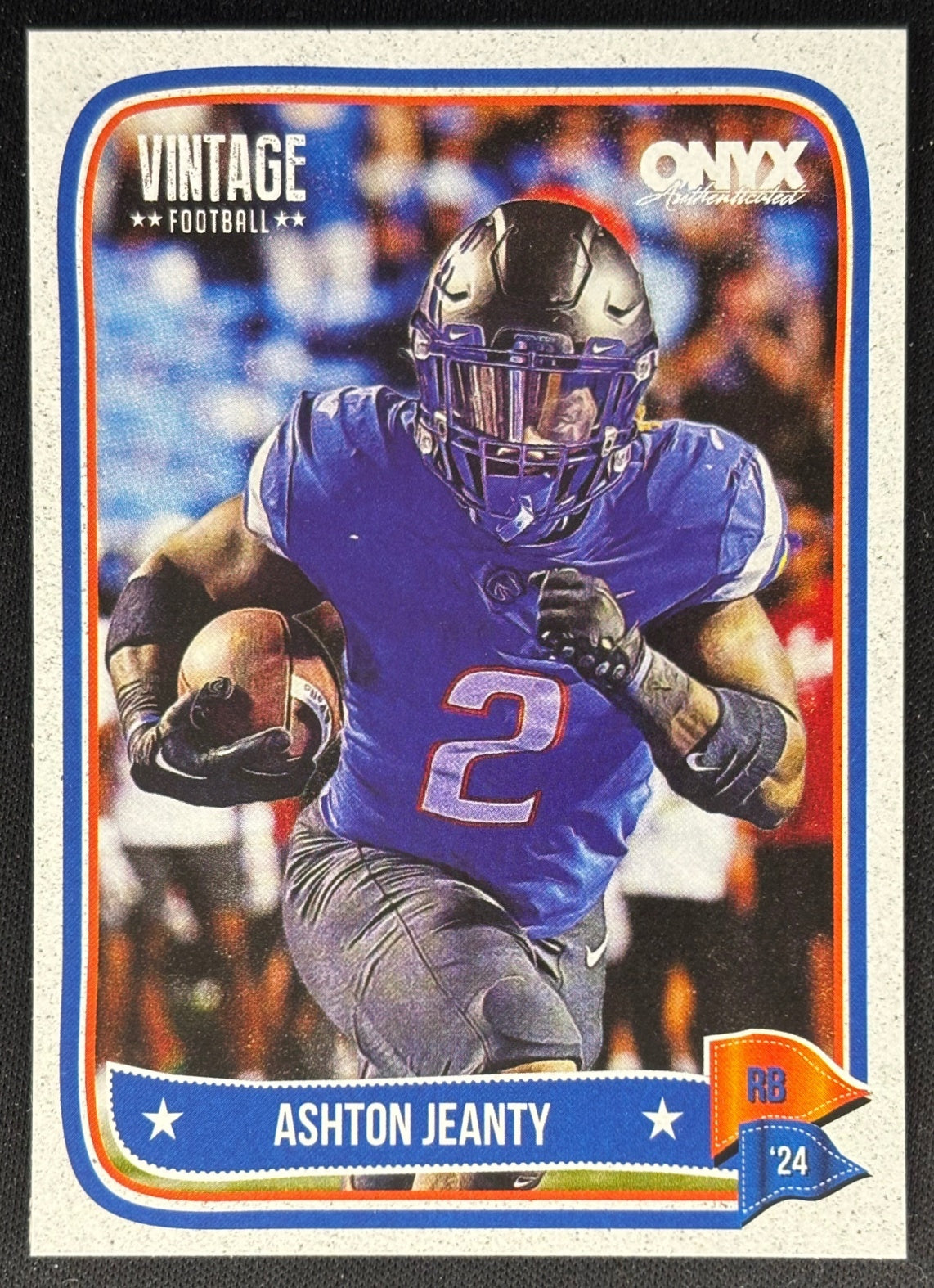 Ashton Jeanty 2024 Onyx Vintage Collection Raiders Sports Trading Cards