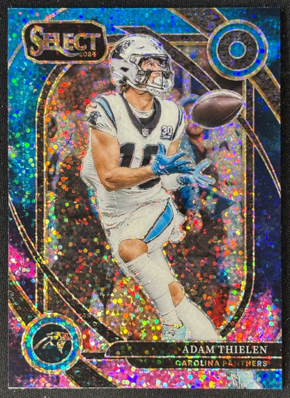 Adam Thielen 2024 Select Club Cosmic Panthers sports trading card