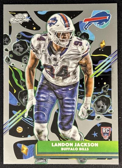 Landon Jackson 2025 Topps Cosmic Chrome Bills Sports Trading Cards