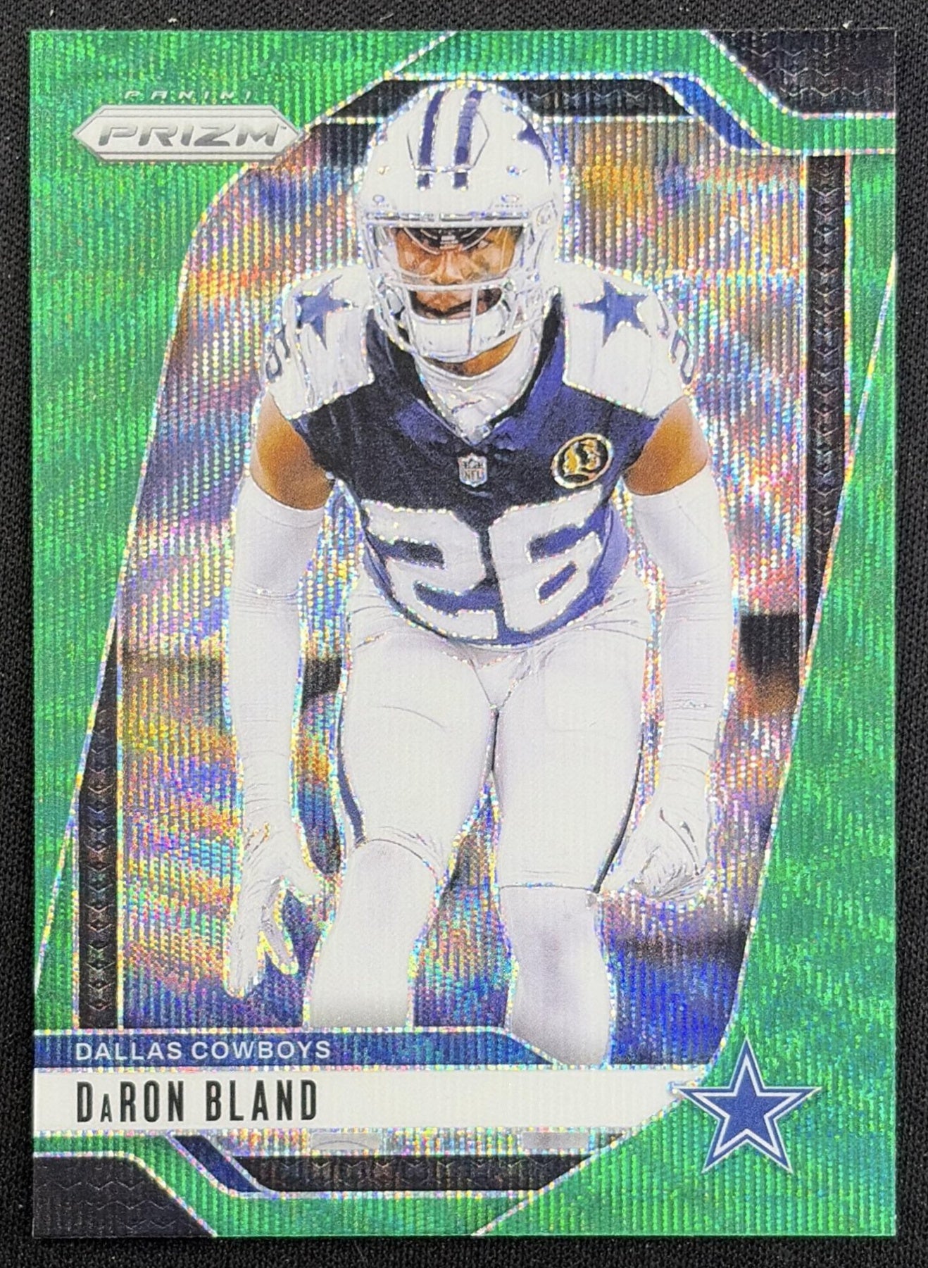 DaRon Bland 2024 Panini Prizm Green Wave Cowboys