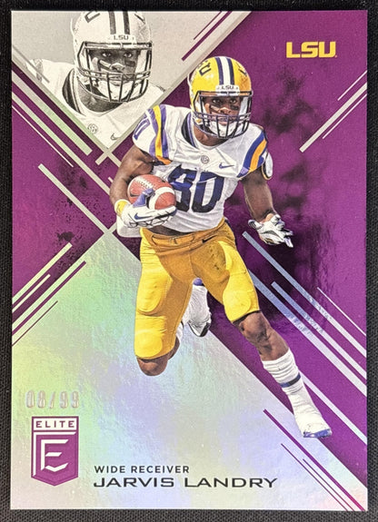 Jarvis Landry 2017 Panini Donruss Elite Purple /99 Dolphins