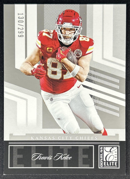 Travis Kelce 2025 Panini Donruss Elite 2007/299 Front