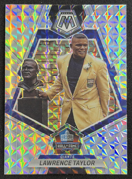 Lawrence Taylor 2023 Panini Mosaic Giants Sports Trading Card