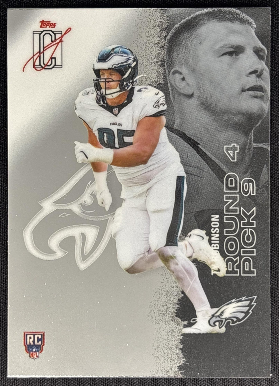 Ty Robinson 2025 Topps Signature Class Chrome Rookie Eagles Sports Trading Cards