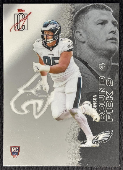 Ty Robinson 2025 Topps Signature Class Chrome Rookie Eagles Sports Trading Cards