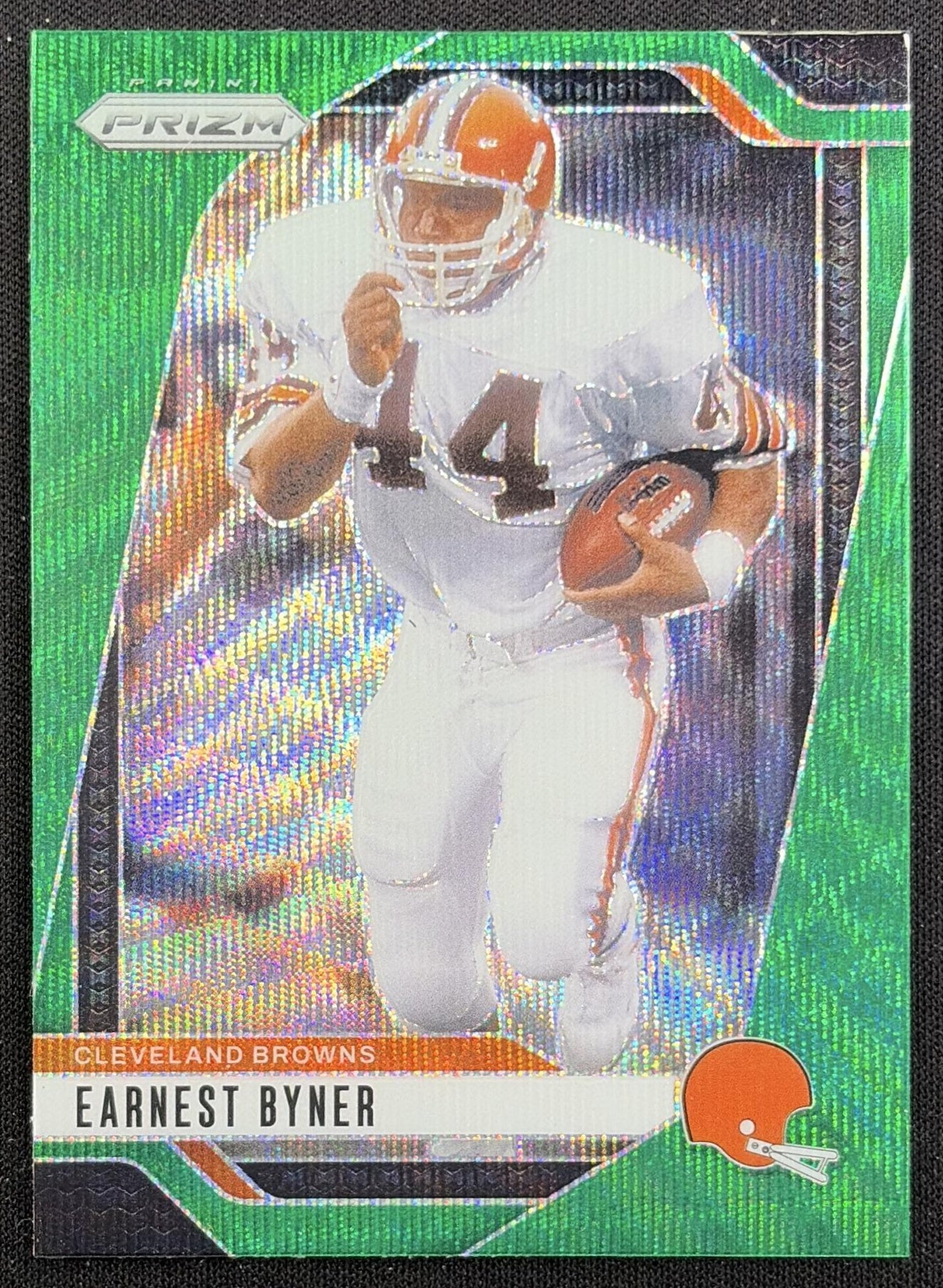 Earnest Byner 2024 Panini Prizm Green Wave Browns front