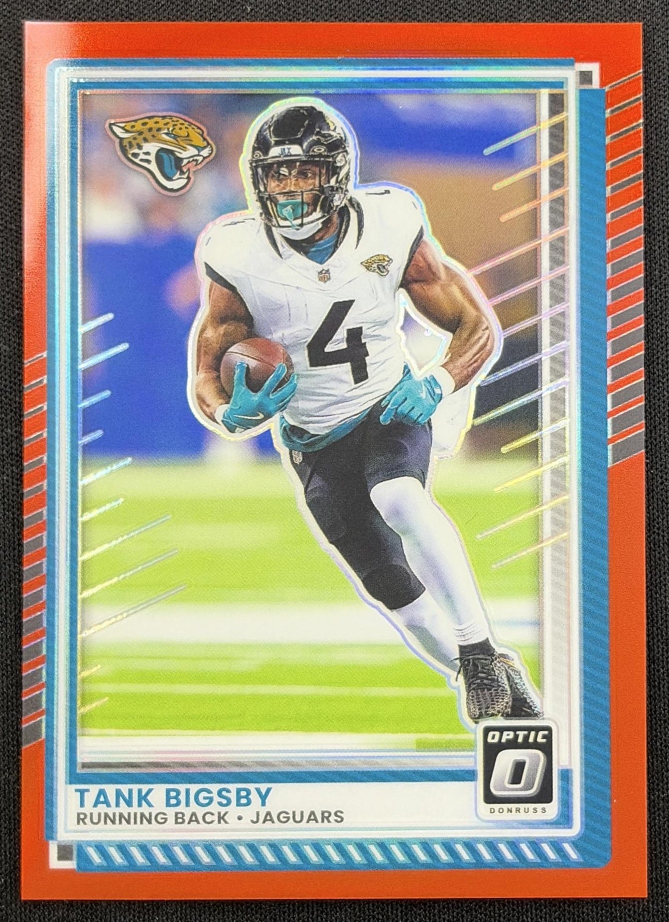 Tank Bigsby 2025 Panini Donruss Optic Red Prizm /149 Jaguars