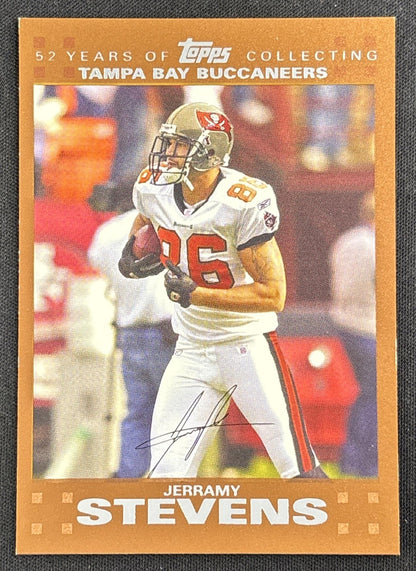 Jerramy Stevens 2007 Topps Copper /2007 Buccaneers