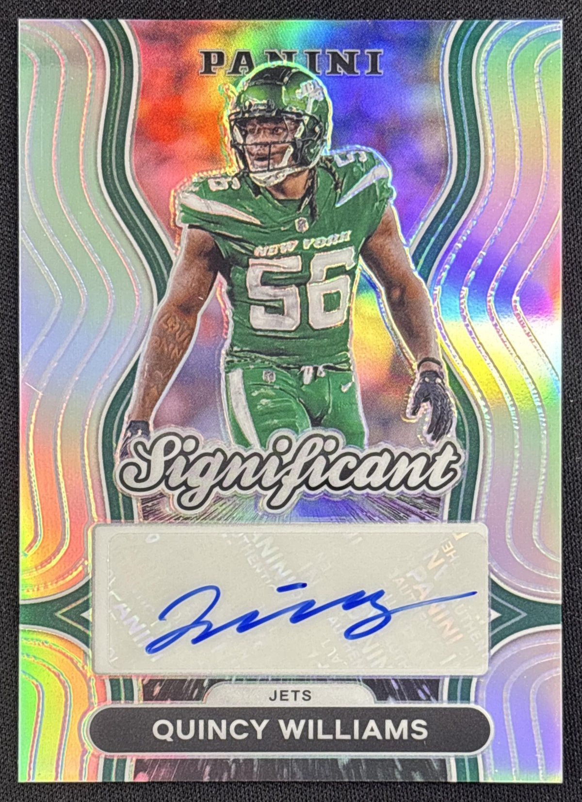 Quincy Williams 2024 Panini Prizm Significant Signatures
