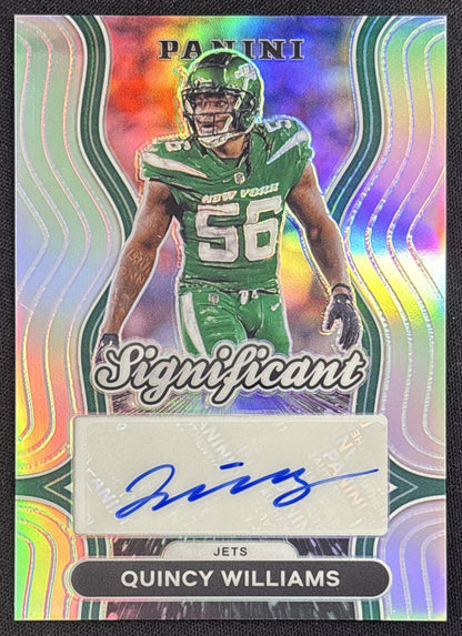 Quincy Williams 2024 Panini Prizm Significant Signatures