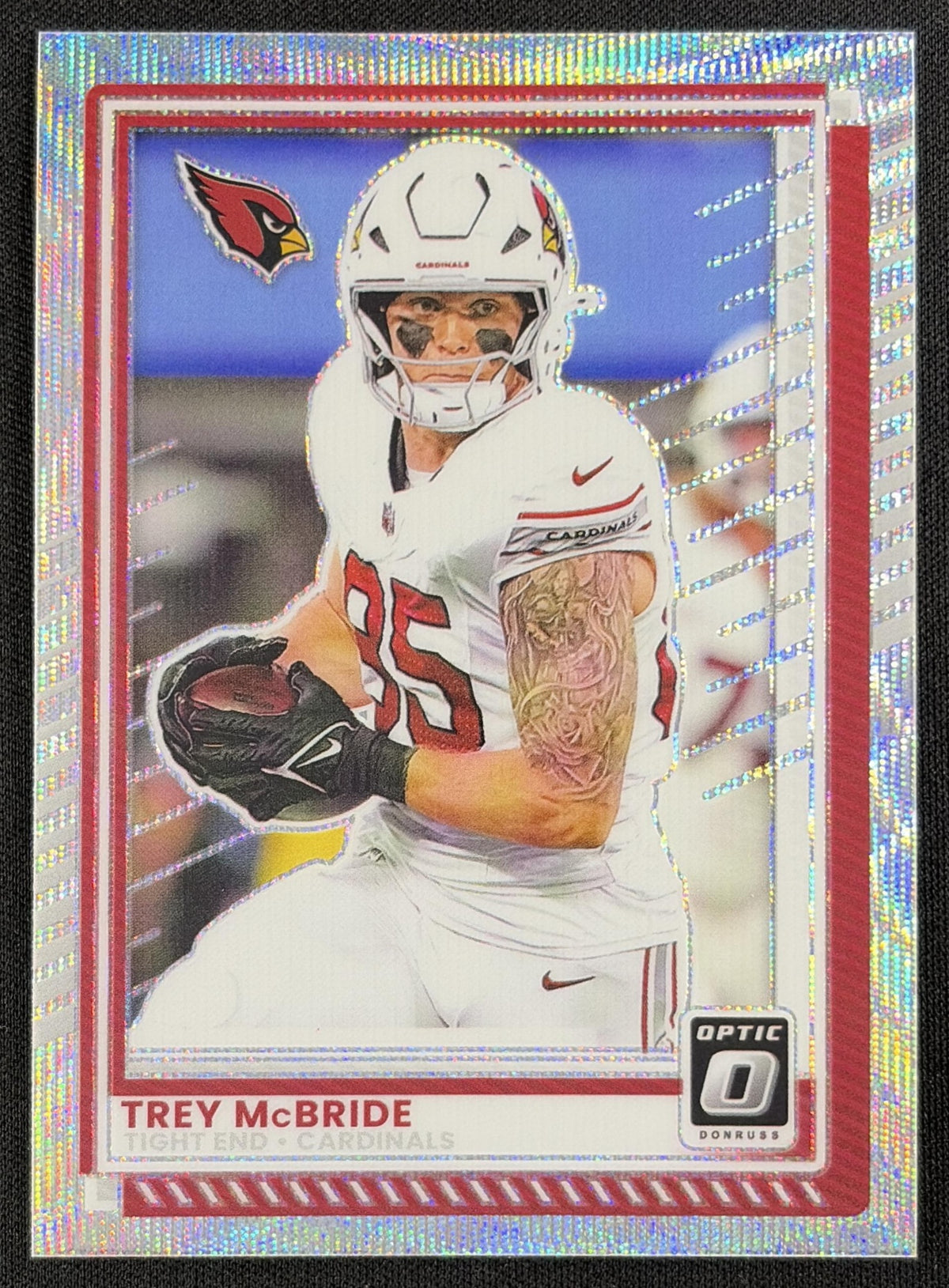Trey McBride 2025 Panini Donruss Optic Wave Prizm /300 Cardinals