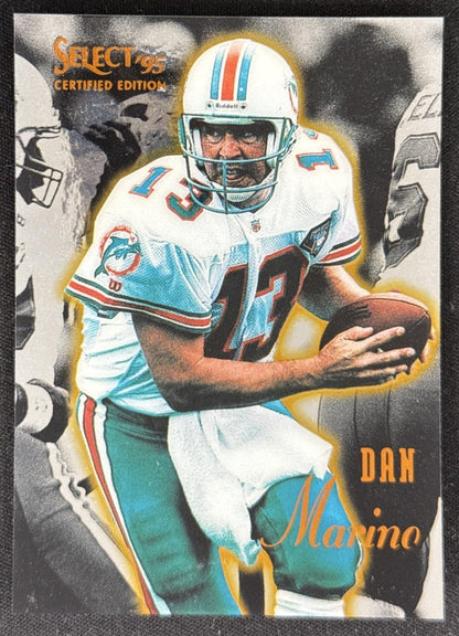 Dan Marino 1995 Pinnacle Select Certified Dolphins
