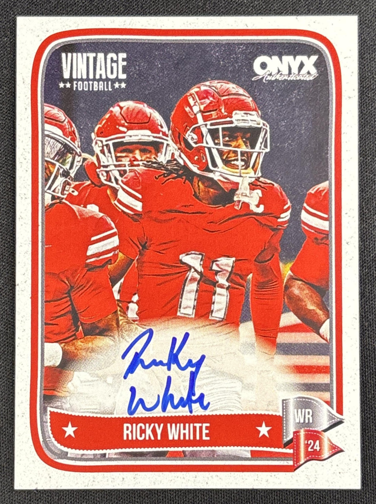 Ricky White III 2024 Onyx Vintage Collection Auto #1