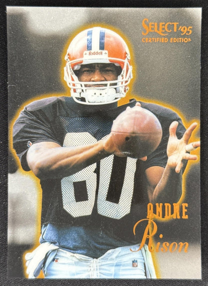 Andre Rison 1995 Pinnacle Select Certified Browns Sports Trading Card