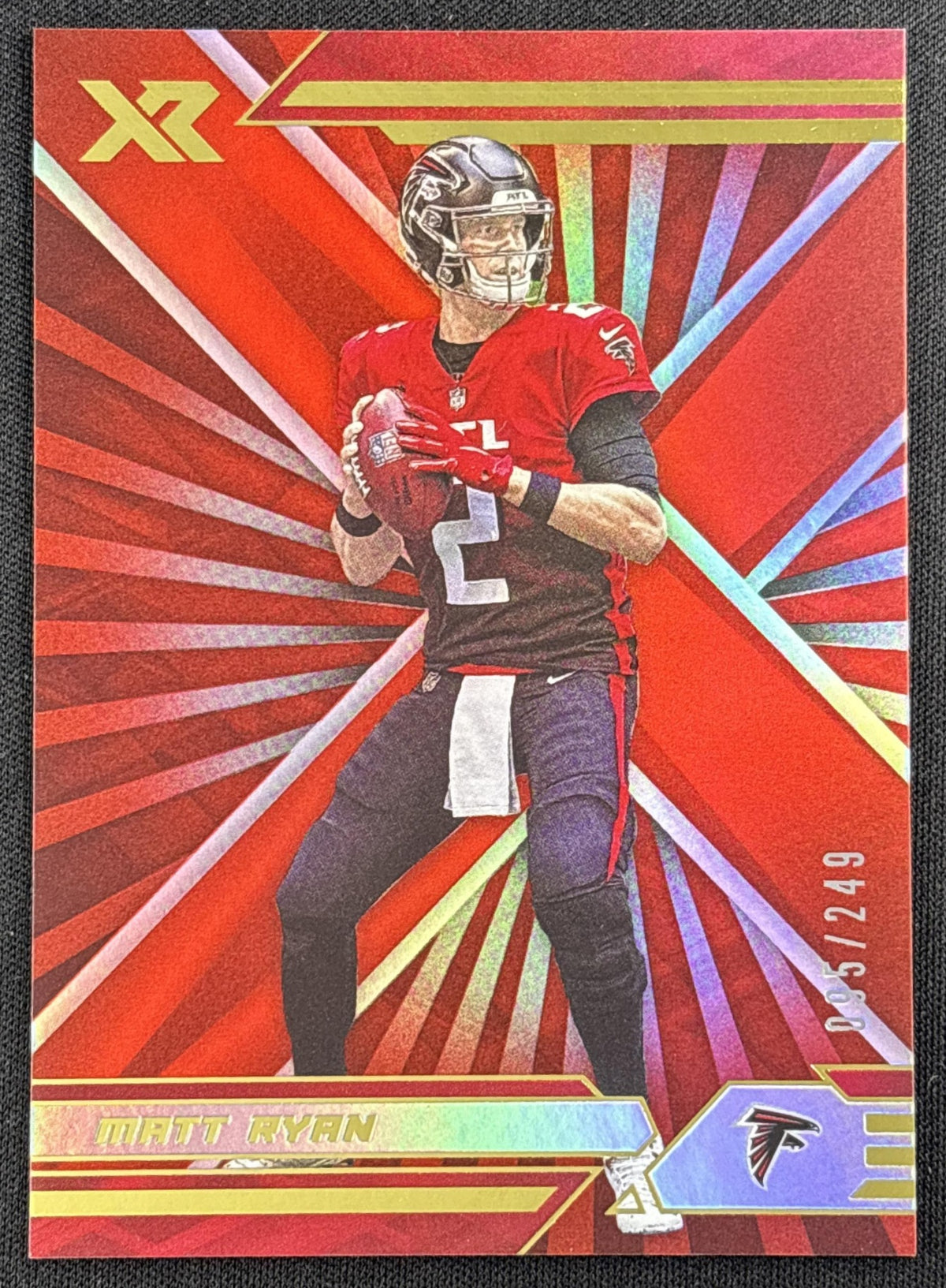 Matt Ryan 2021 Panini XR Red /249 Falcons
