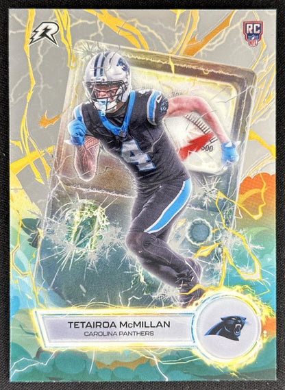 Tetairoa McMillan 2025 Topps Resurgence Voltaic Panthers