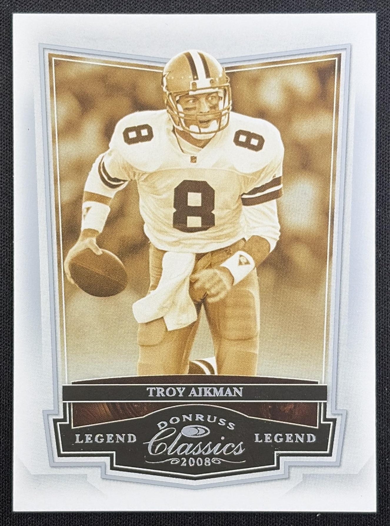 Troy Aikman 2008 Donruss Classics /999 Cowboys Dallas Cowboys