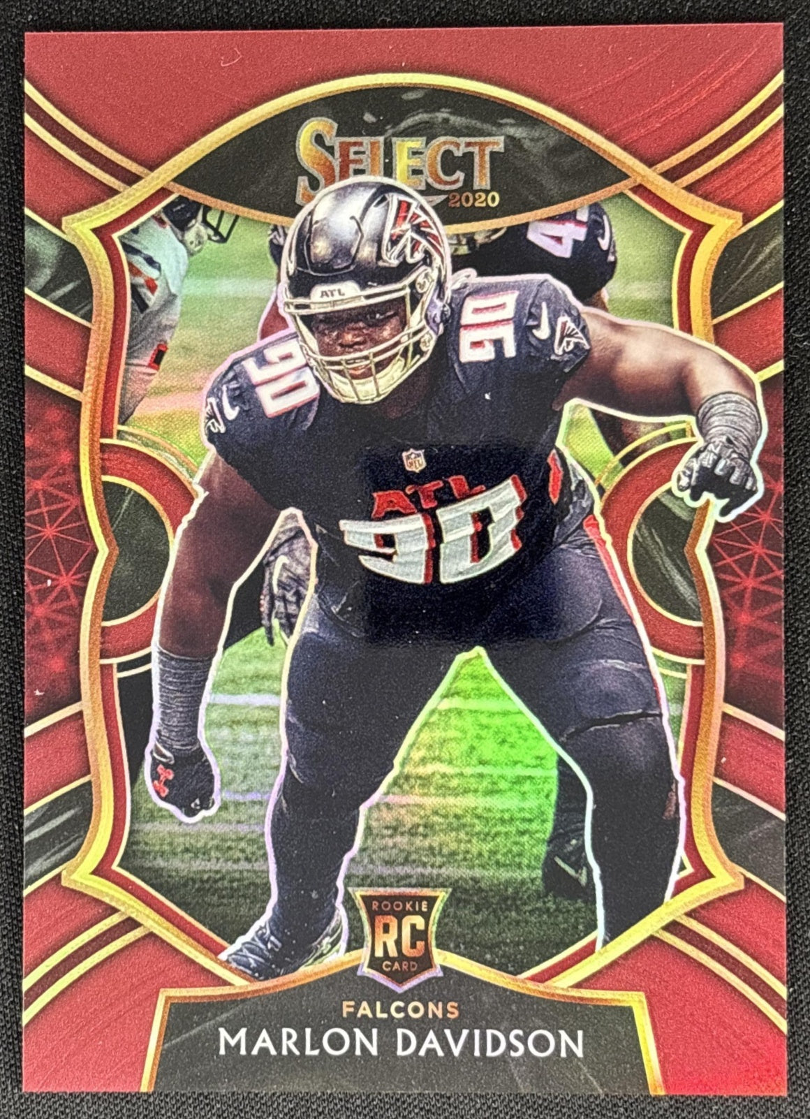 Marlon Davidson 2020 Panini Select Maroon Prizm /149 Falcons Atlanta Falcons Default Title Sports Trading Cards