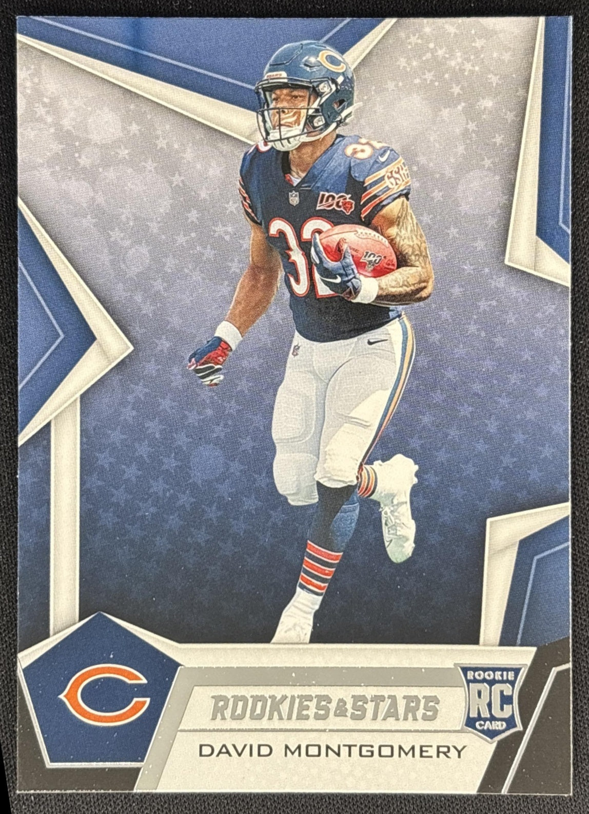 David Montgomery 2019 Panini Rookies & Stars Bears