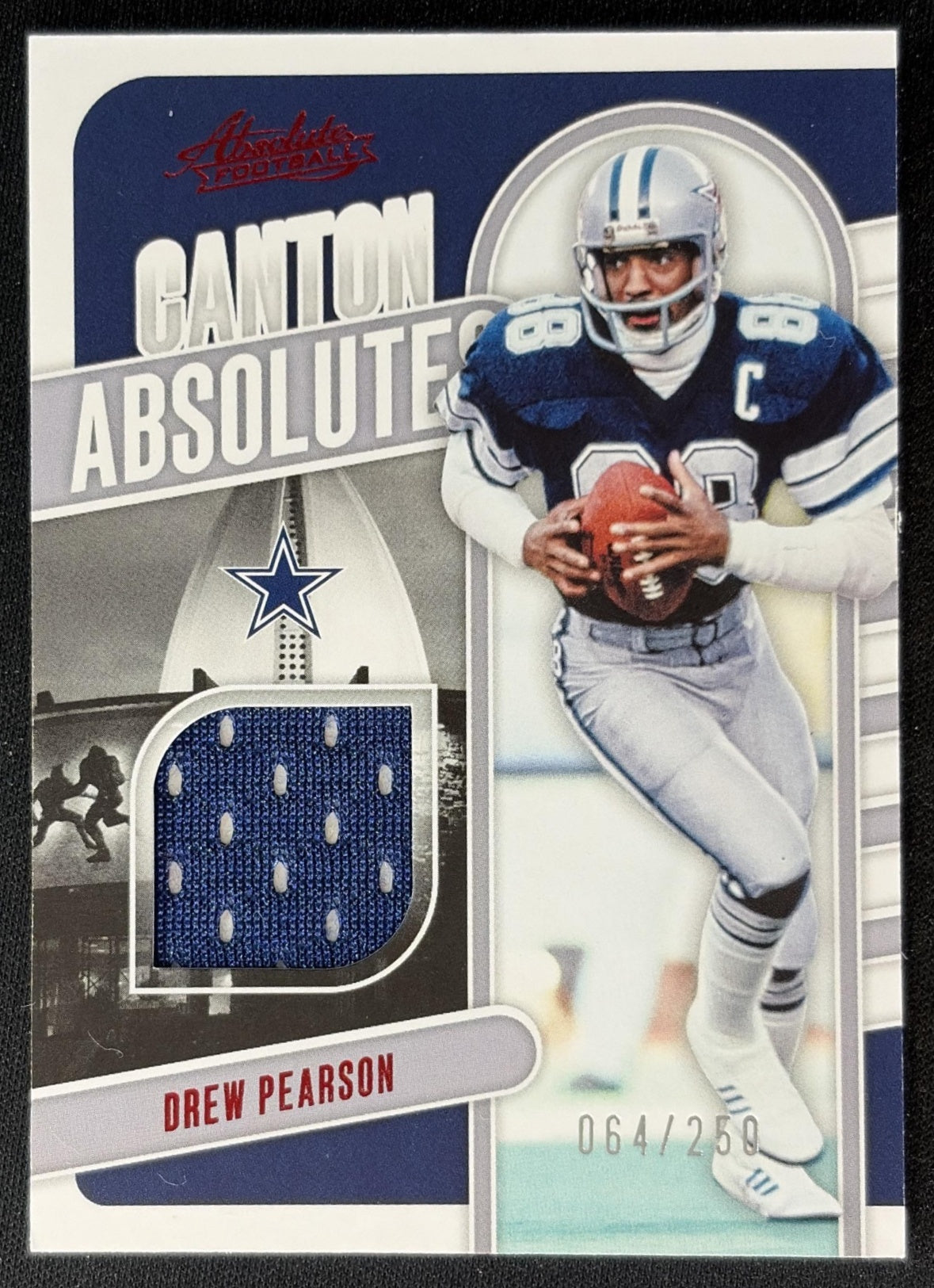Drew Pearson 2024 Panini Absolute Canton Absolutes /250 Cowboys front