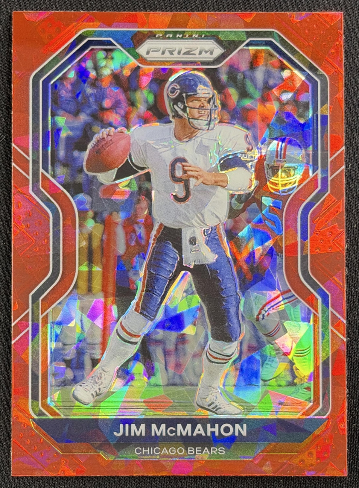 Jim McMahon 2020 Panini Prizm Red Ice Bears