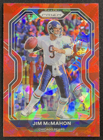 Jim McMahon 2020 Panini Prizm Red Ice Bears