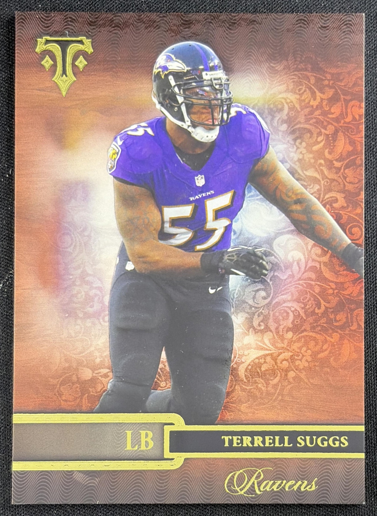 Terrell Suggs 2014 Topps Triple Threads Ravens