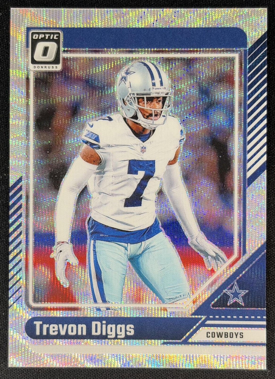 Trevon Diggs 2024 Panini Donruss Optic Wave /300 Cowboys