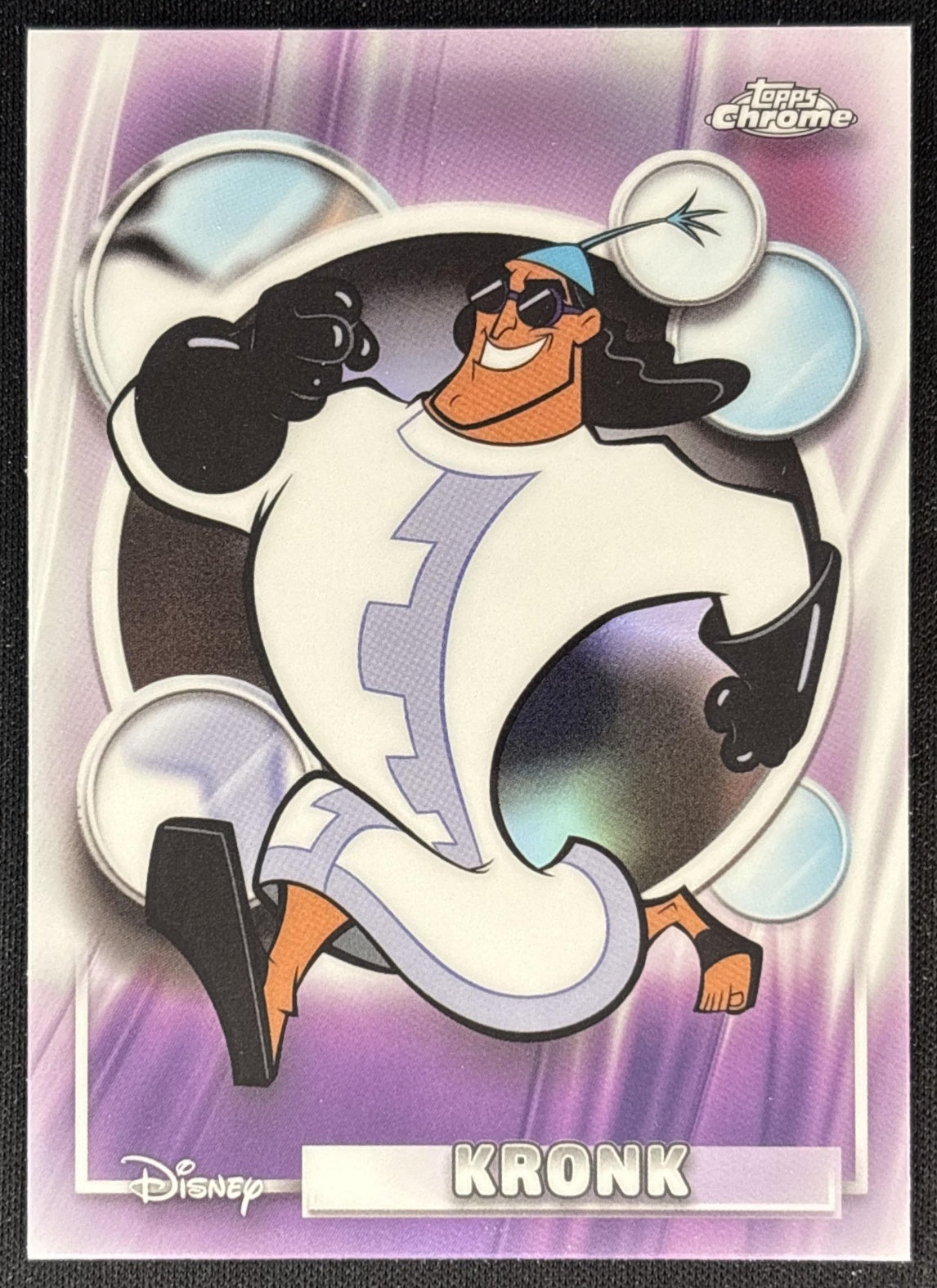 Kronk 2026 Topps Chrome Disney Refractor The Emperor's New Groove Front