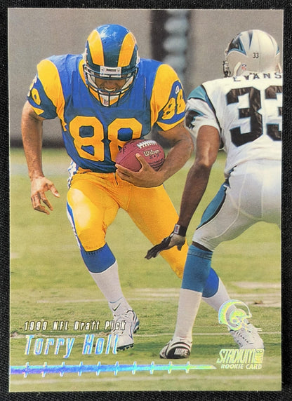 Torry Holt 1999 Topps Stadium Club Rams