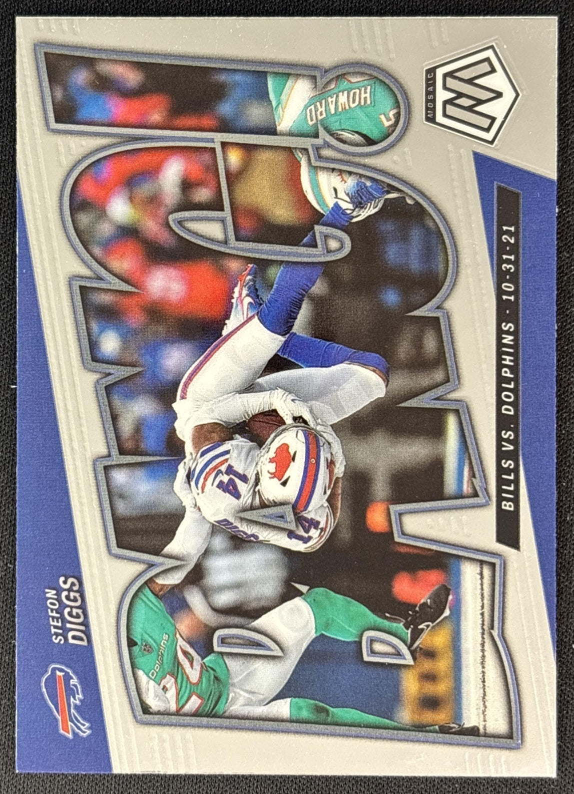 Stefon Diggs 2022 Panini Mosaic Bang! Bills front