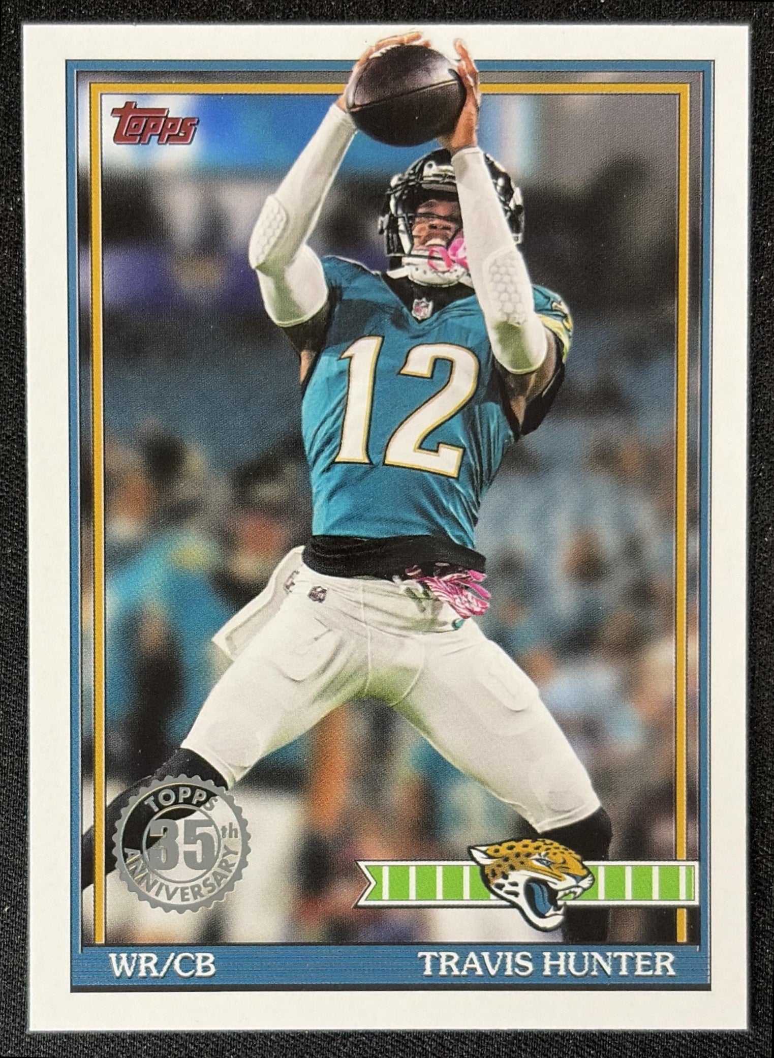 Travis Hunter 2026 Topps 1991 Jaguars front