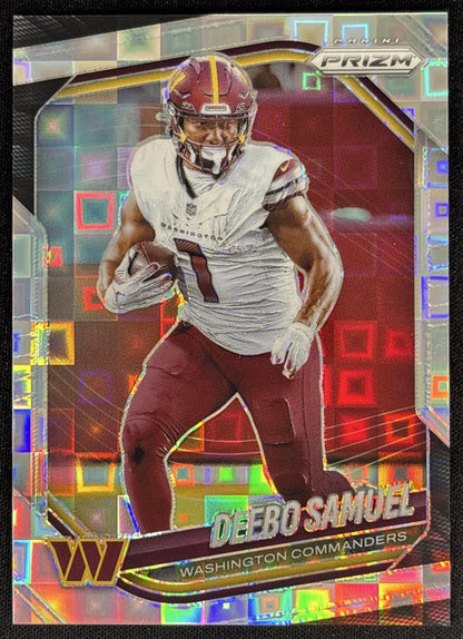 Deebo Samuel 2025 Panini Prizm Pandora /400 Commanders Sports Trading Cards