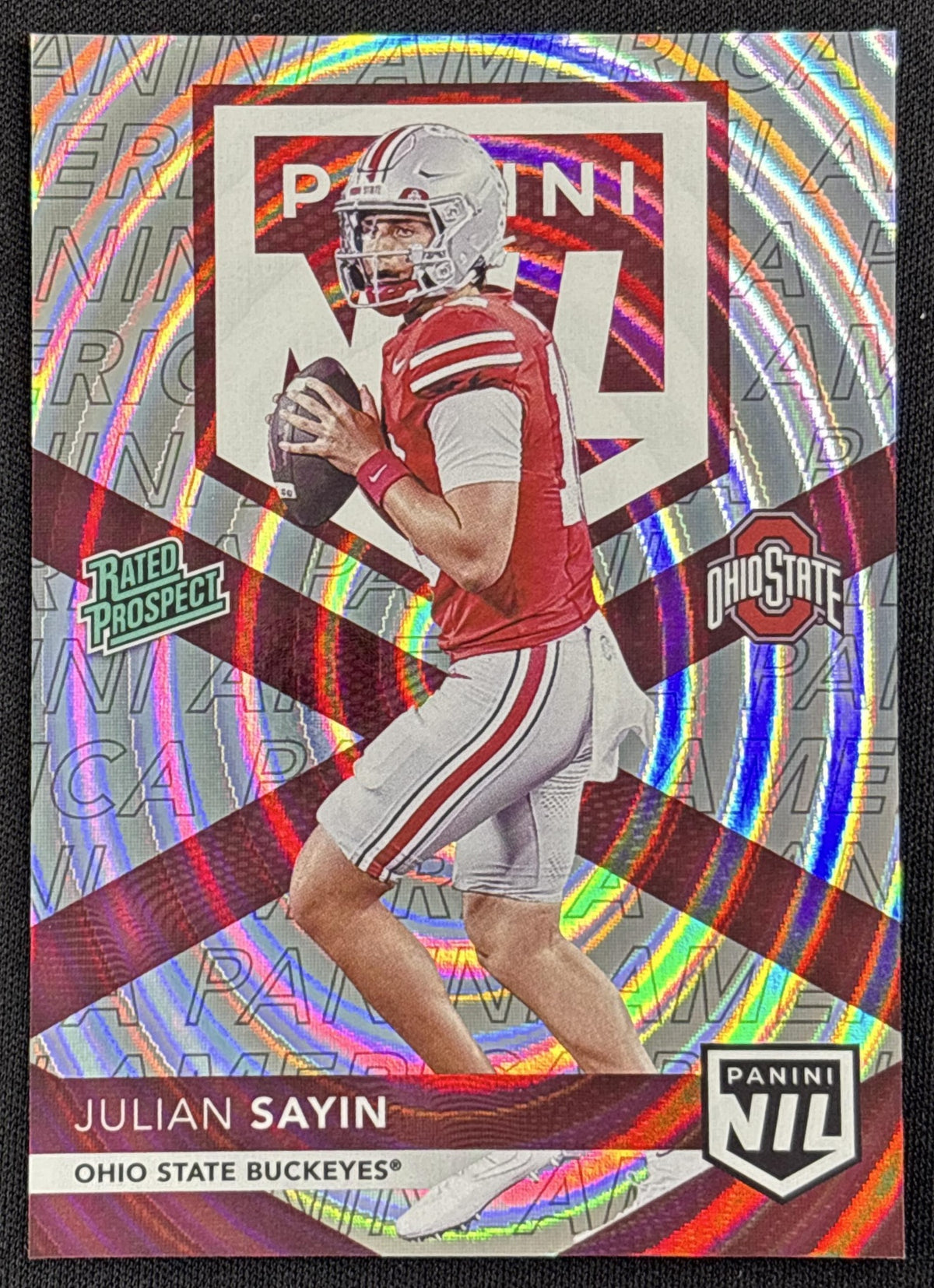 Julian Sayin 2026 Panini NSCC Silver Pack Foil