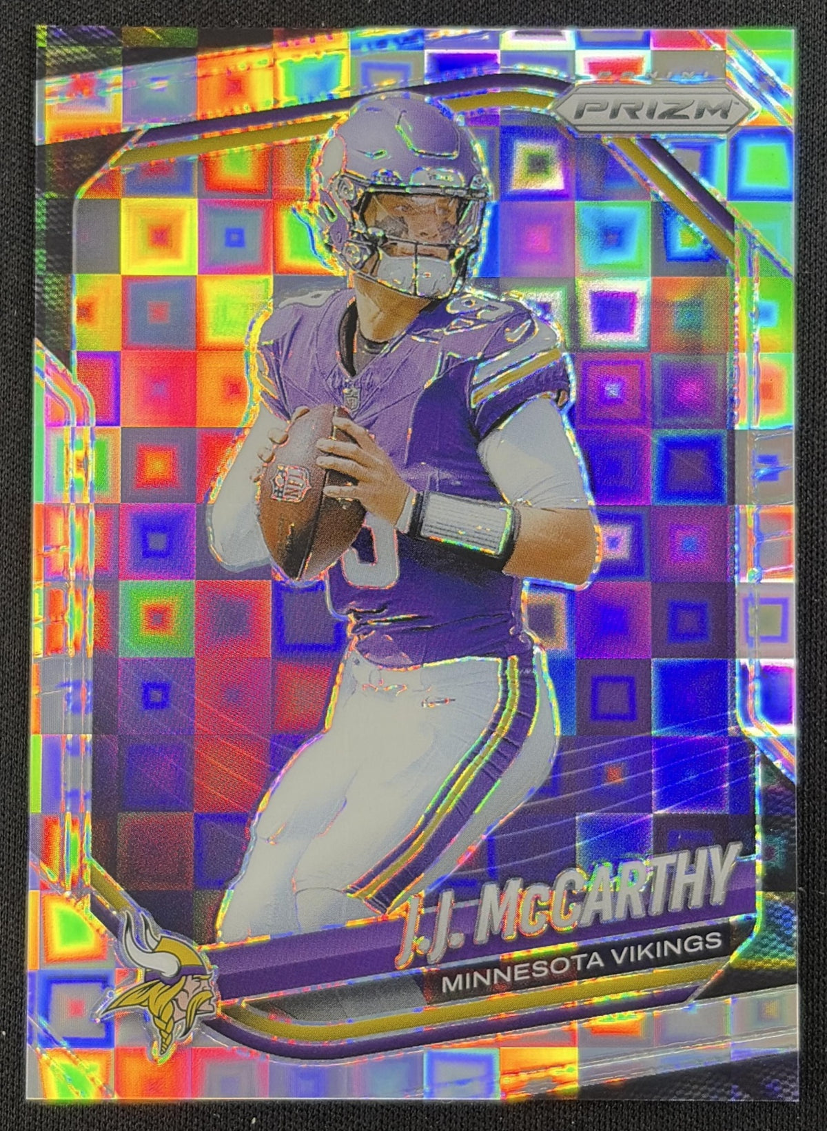J.J. McCarthy 2025 Panini Prizm Pandora /400 Vikings