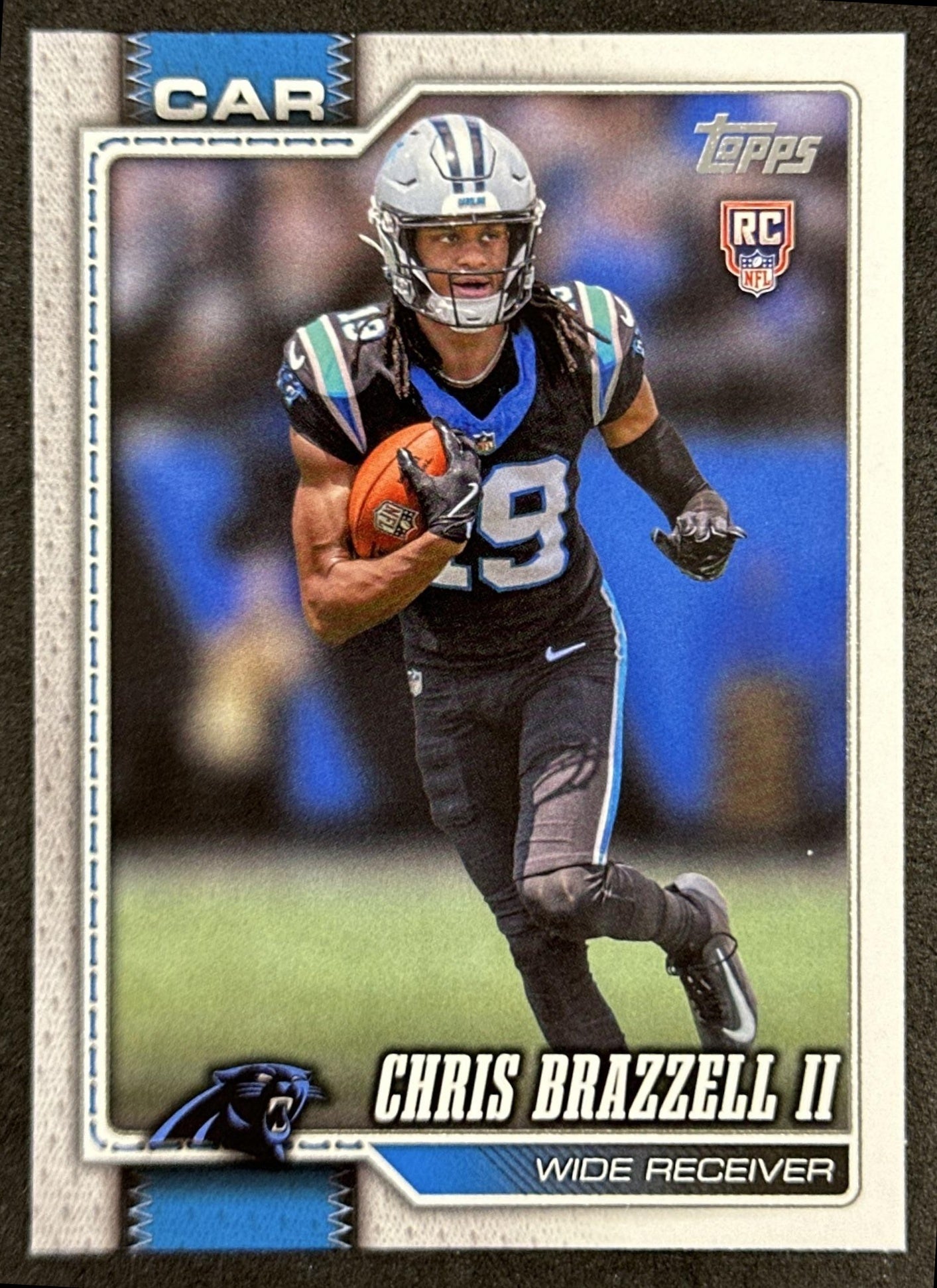 Chris Brazzell II 2026 Topps Flagship Rookie Panthers Sports Trading Card