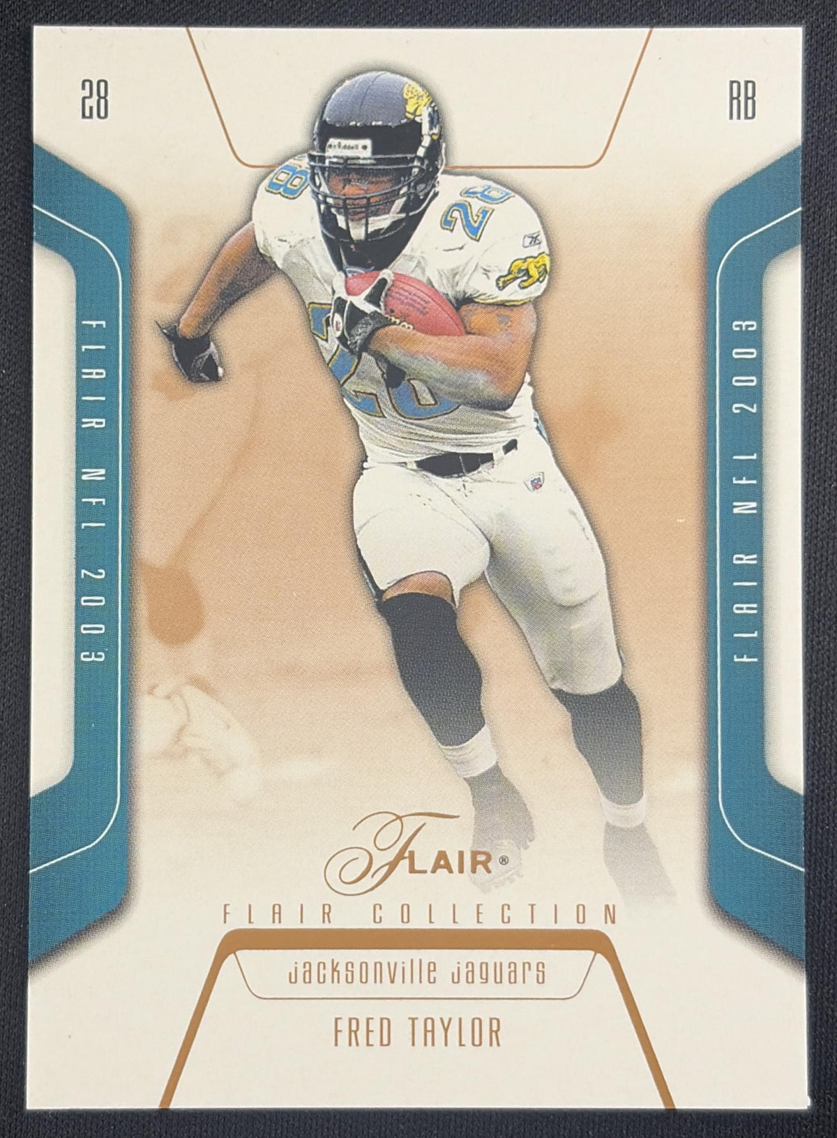 Fred Taylor 2003 Fleer Flair Collection /125 Jaguars