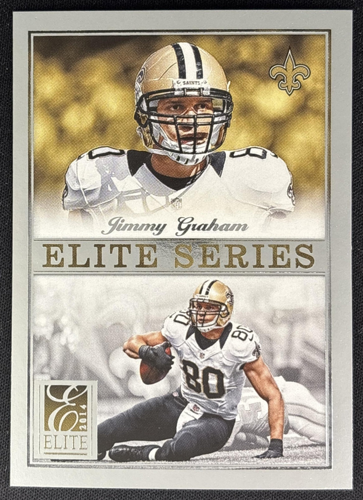 Jimmy Graham 2014 Panini Elite Series Silver Saints Sports Trading Cards
